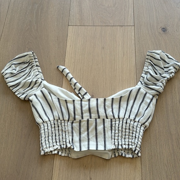 Revolve Likely Striped Crop Top - Picture 2 of 4